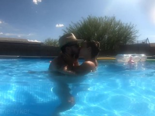 9 Months Pregnant Pool Sex