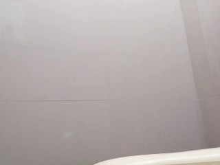 Spy cam. I film my sexy girlfriend peeing.